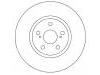 диск тормозной Brake Disc:43512-68020